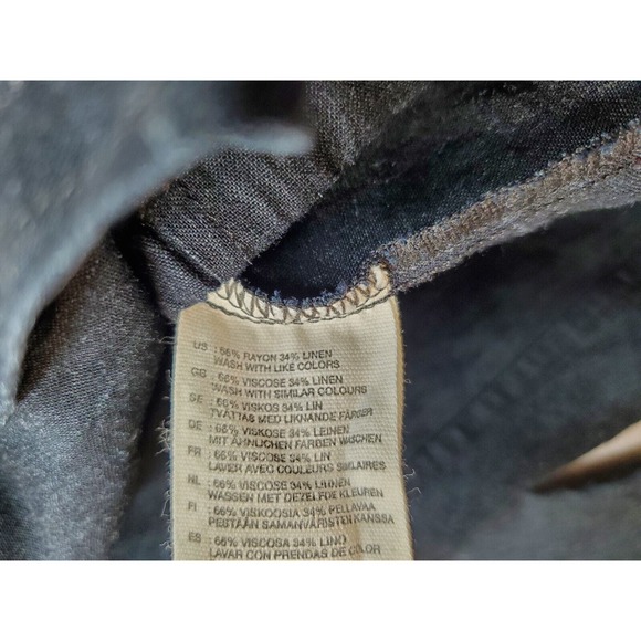 H&M Jacket Womens Size 6 Black Pockets Long Sleeve Hooded Drawstring Full Zipper - Picture 9 of 9